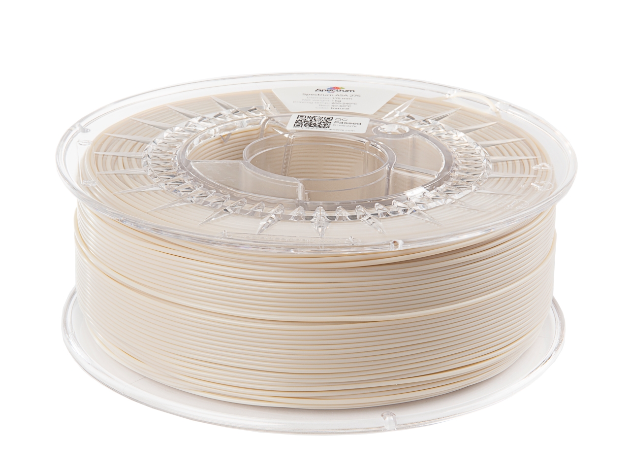 Filament ASA 275 Spectrum Blanc polaire 1kg - Polar White — Filimprimante3D